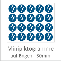 Minipikogramme DIN ISO 7010